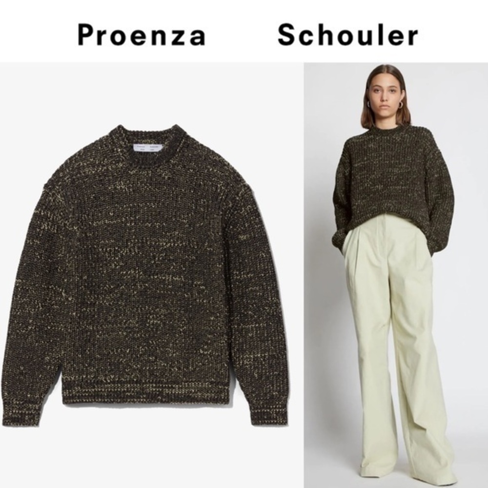 Proenza Schouler White Label Textured Yarn Sweater XS 495$